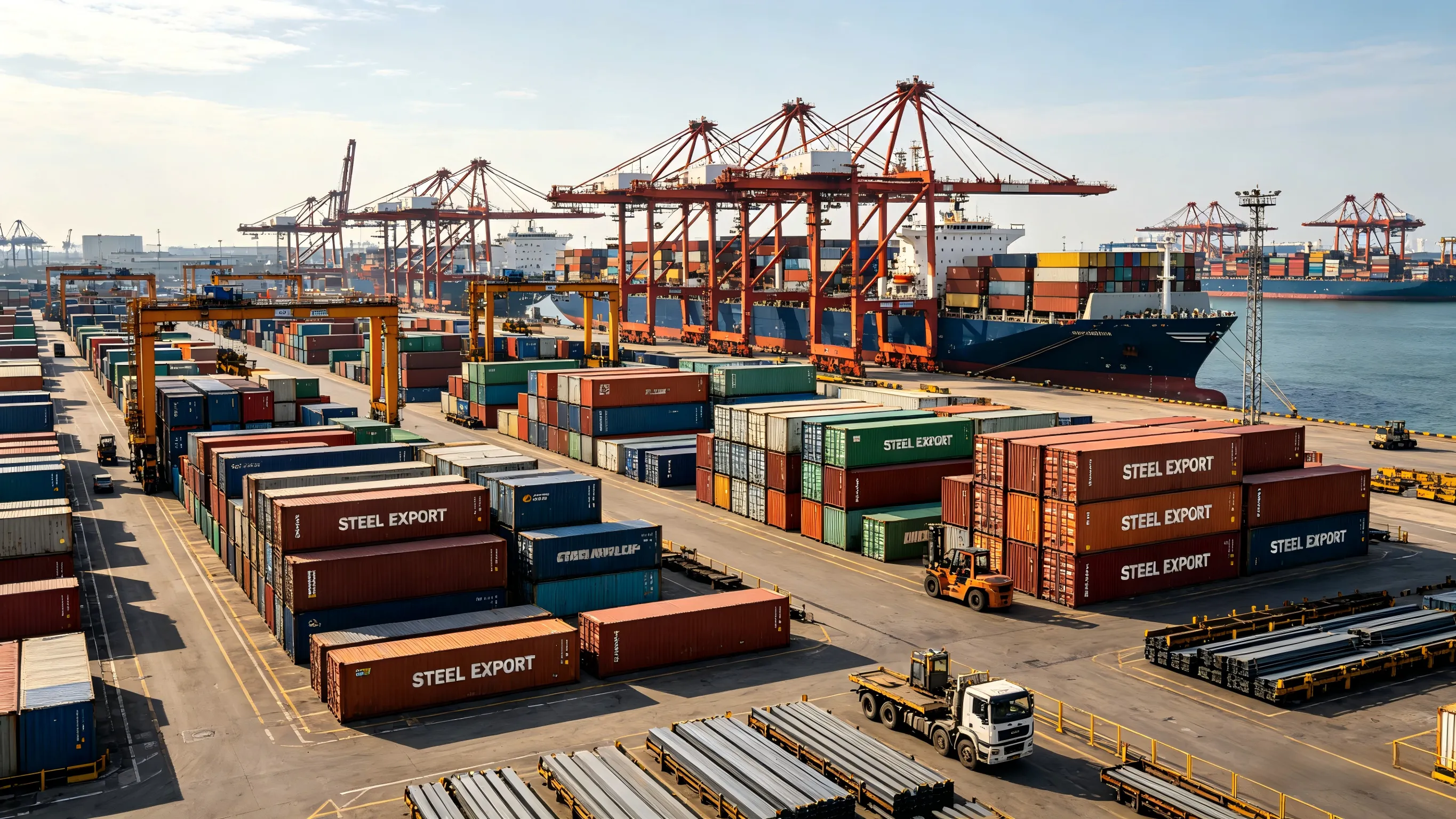 Sanhe Steel qlobal planını dərinləşdirir, xarici bazar sifarişləri ildən-ilə 30%-dən çox artıb